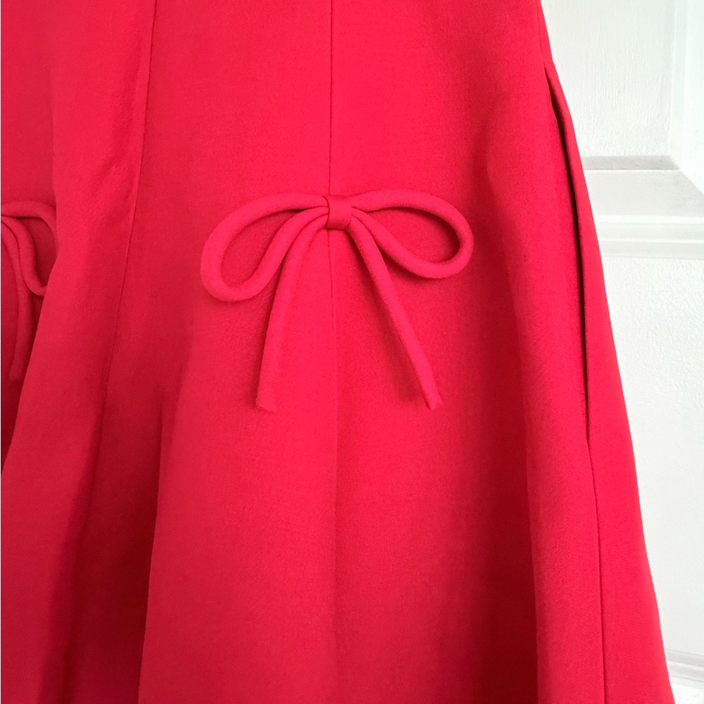 Valentino Red Bow Dress - Picture 4 of 8